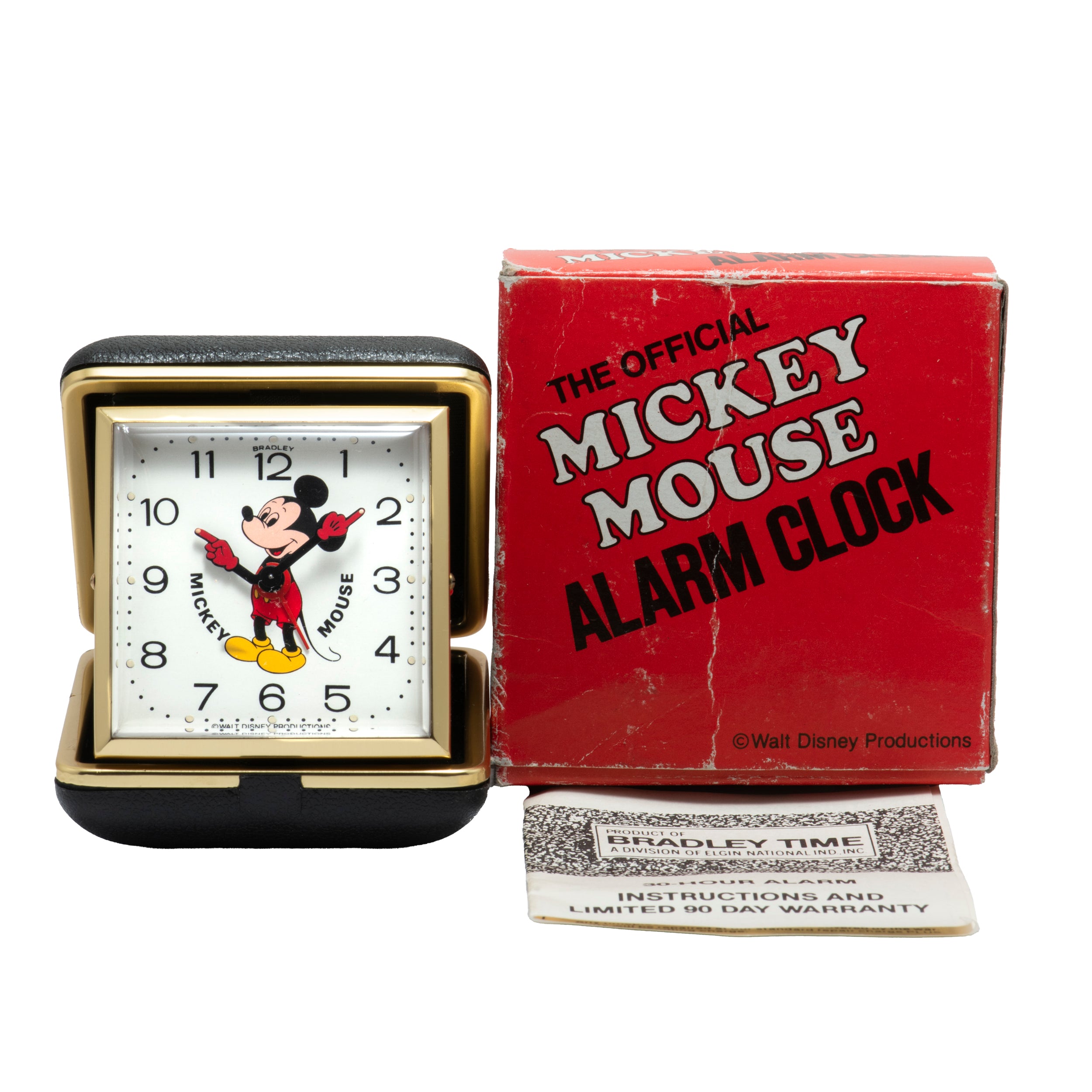 Bradley 'Mickey Mouse' Travel Alarm Clock – Analog:Shift
