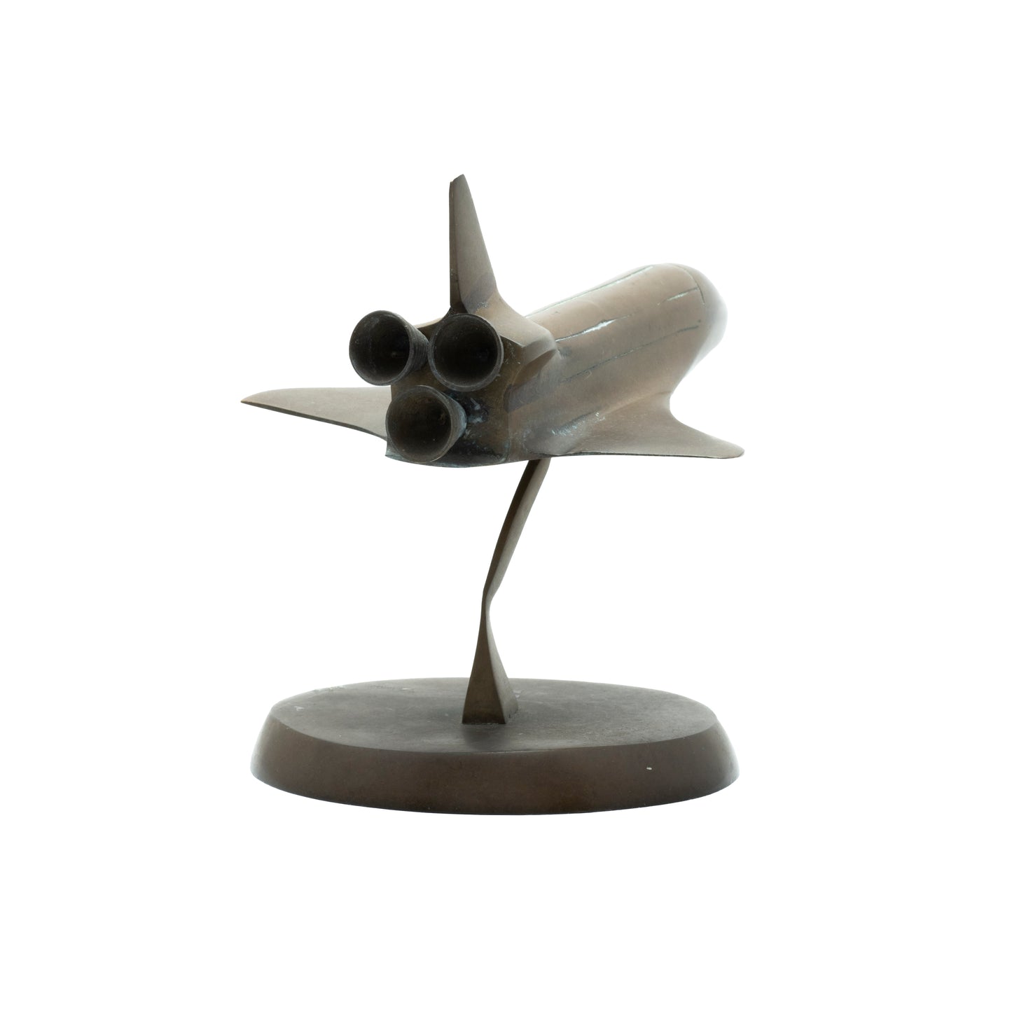 Space Shuttle Desktop Model - Brass
