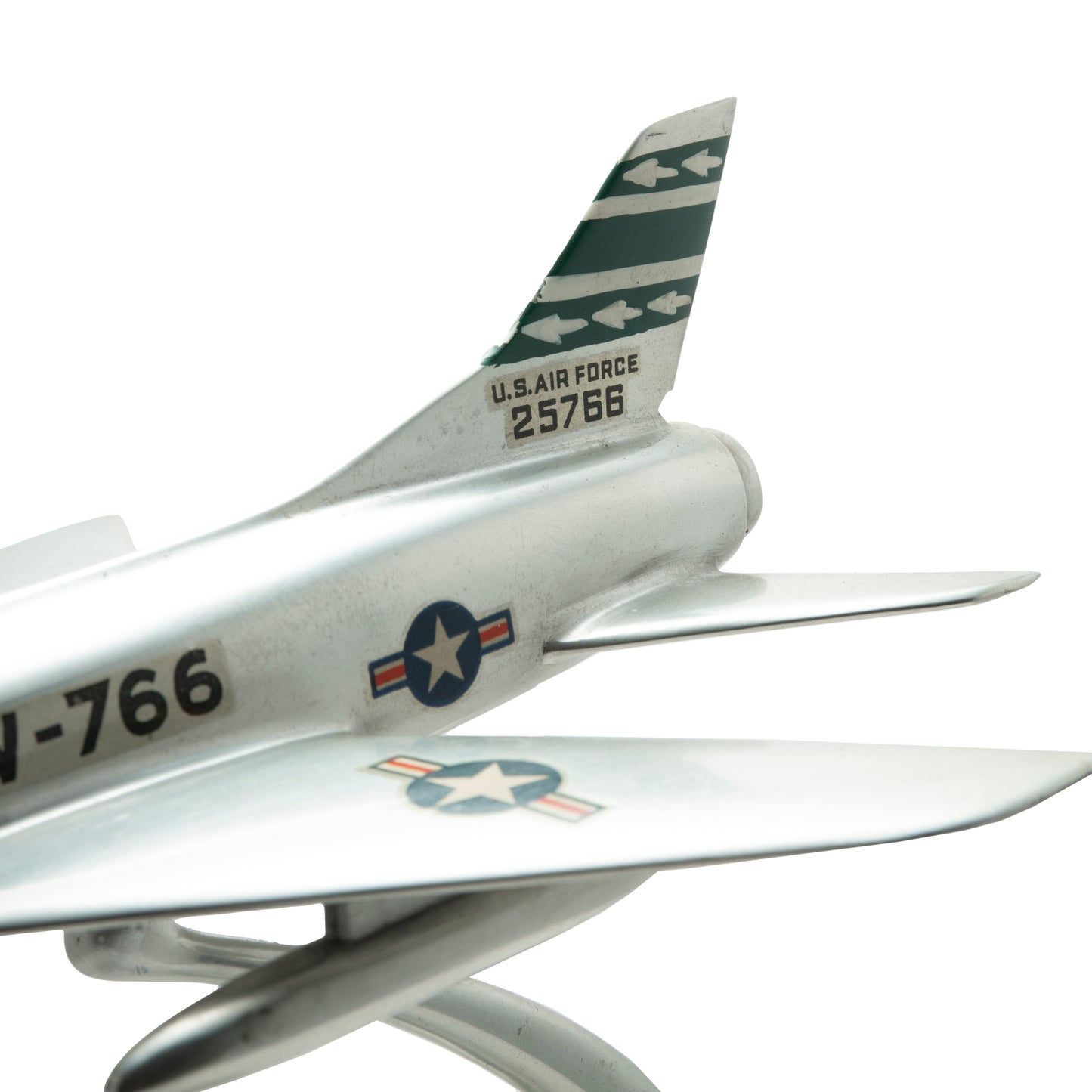 F-100 Super Sabre Desktop Model - Aluminum