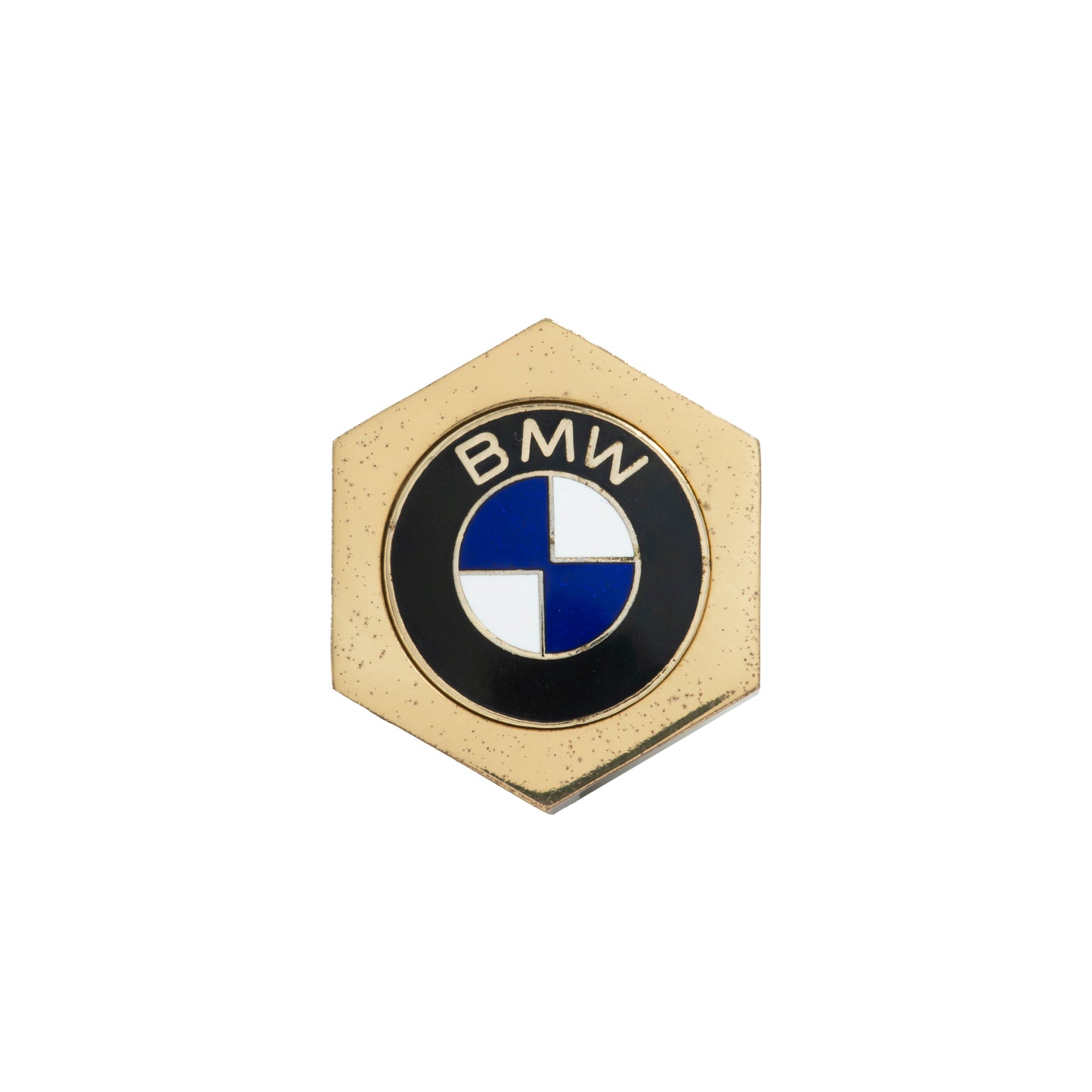 BMW Paperweight - Brass & Enamel