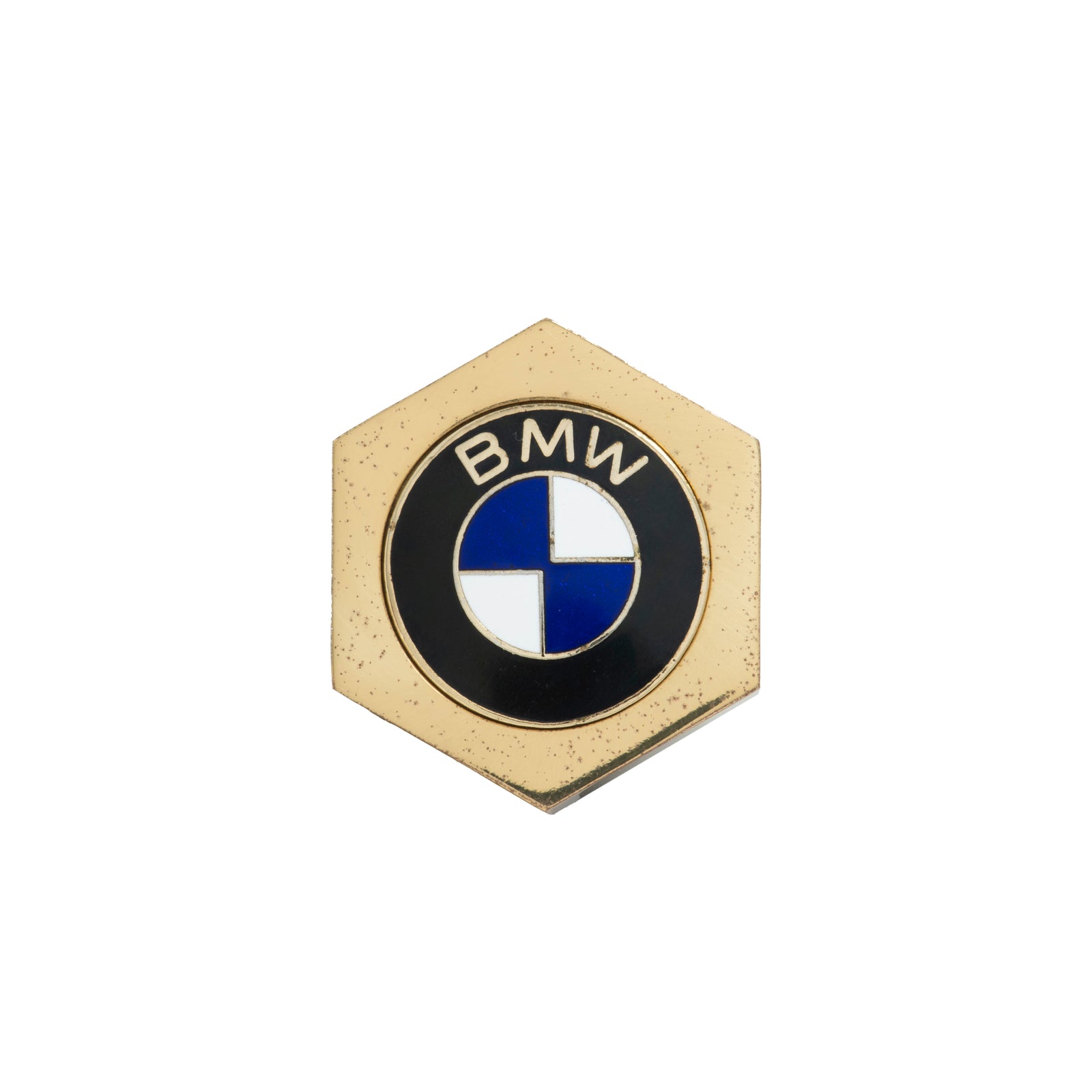 BMW Paperweight - Brass & Enamel