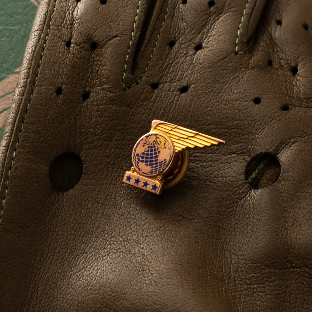 Pan American Airlines 20-Year Service Pin - 10K Gold