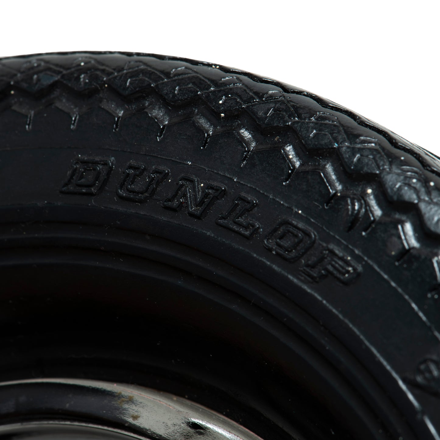 Dunlop Ashtray - Rubber & Glass