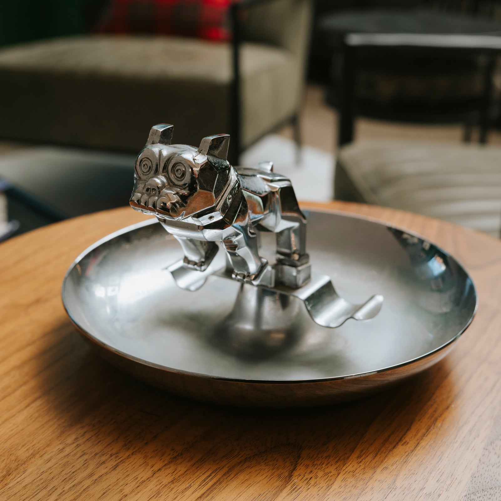 Mack Trucks Bulldog Mascot Cigar Ashtray