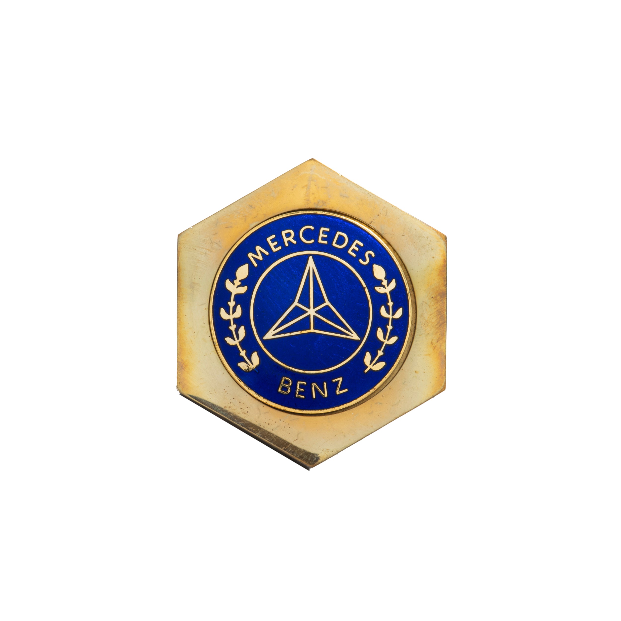Mercedes Benz Paperweight - Brass & Enamel – Analog:Shift