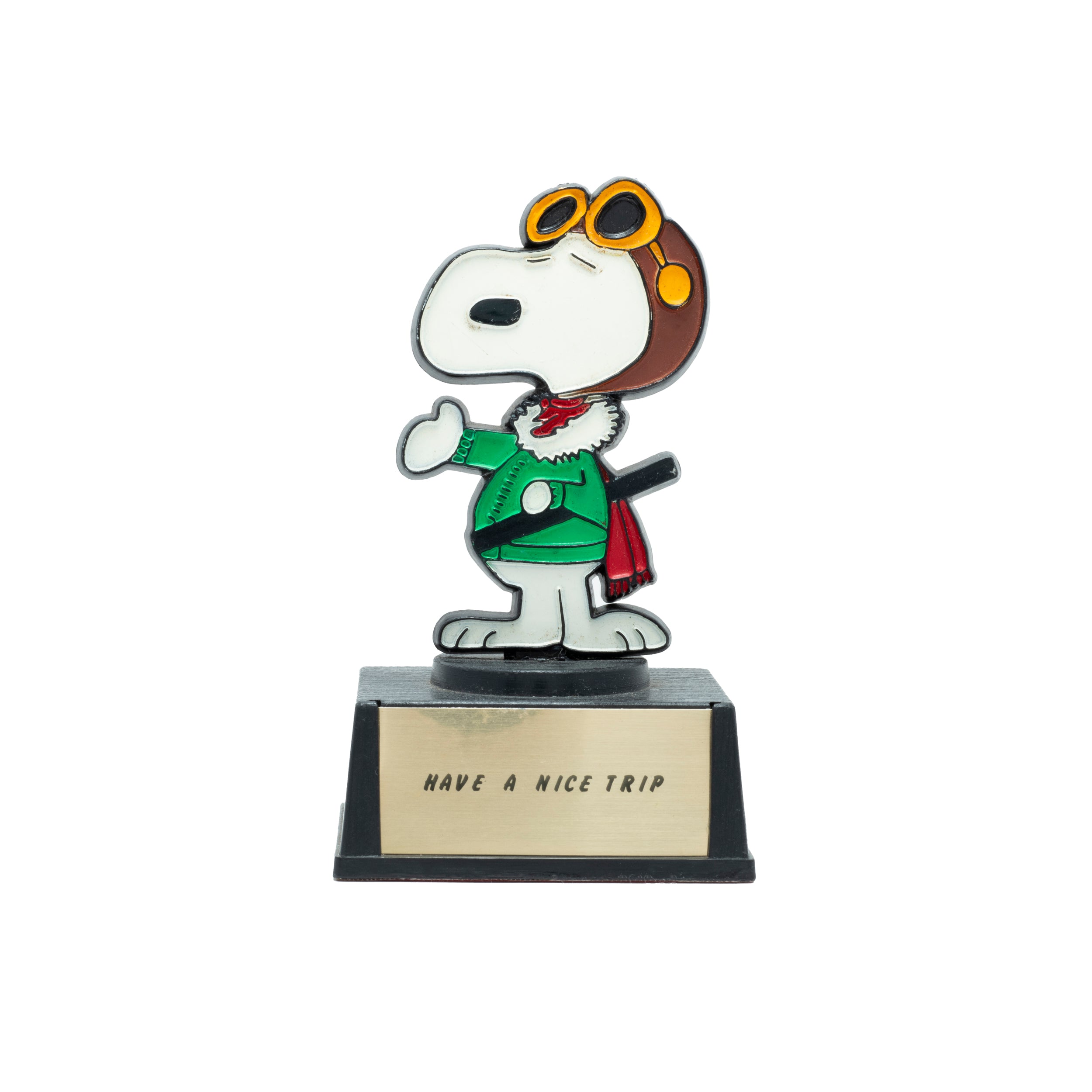 Hand-Painted Snoopy 'Flying Ace' Desktop Statue by Aviva – Analog