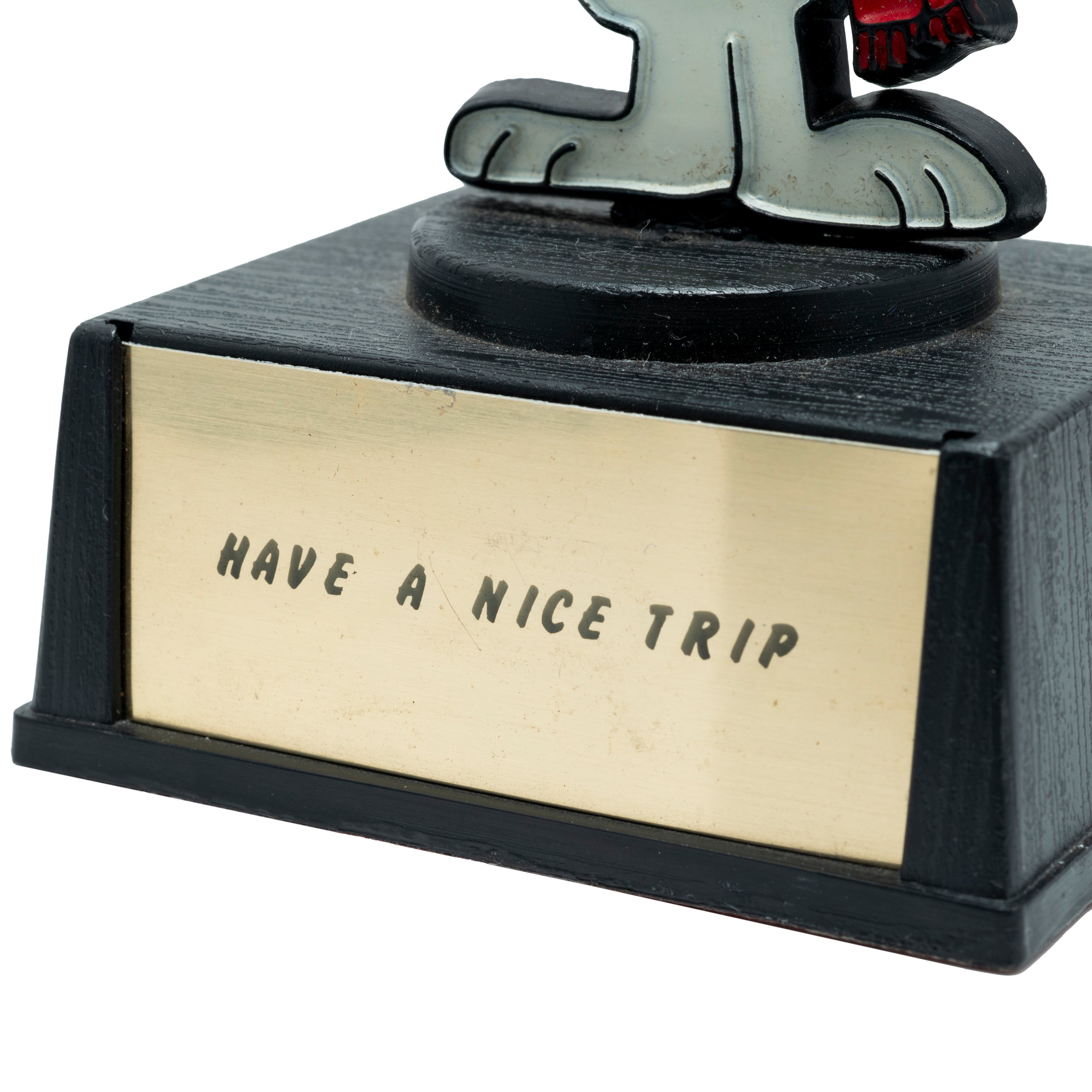 スヌーピー　AVIVA オルゴール　ヴィンテージ Hand-Painted Snoopy 'Flying Ace' Desktop Statue by Aviva – Analog