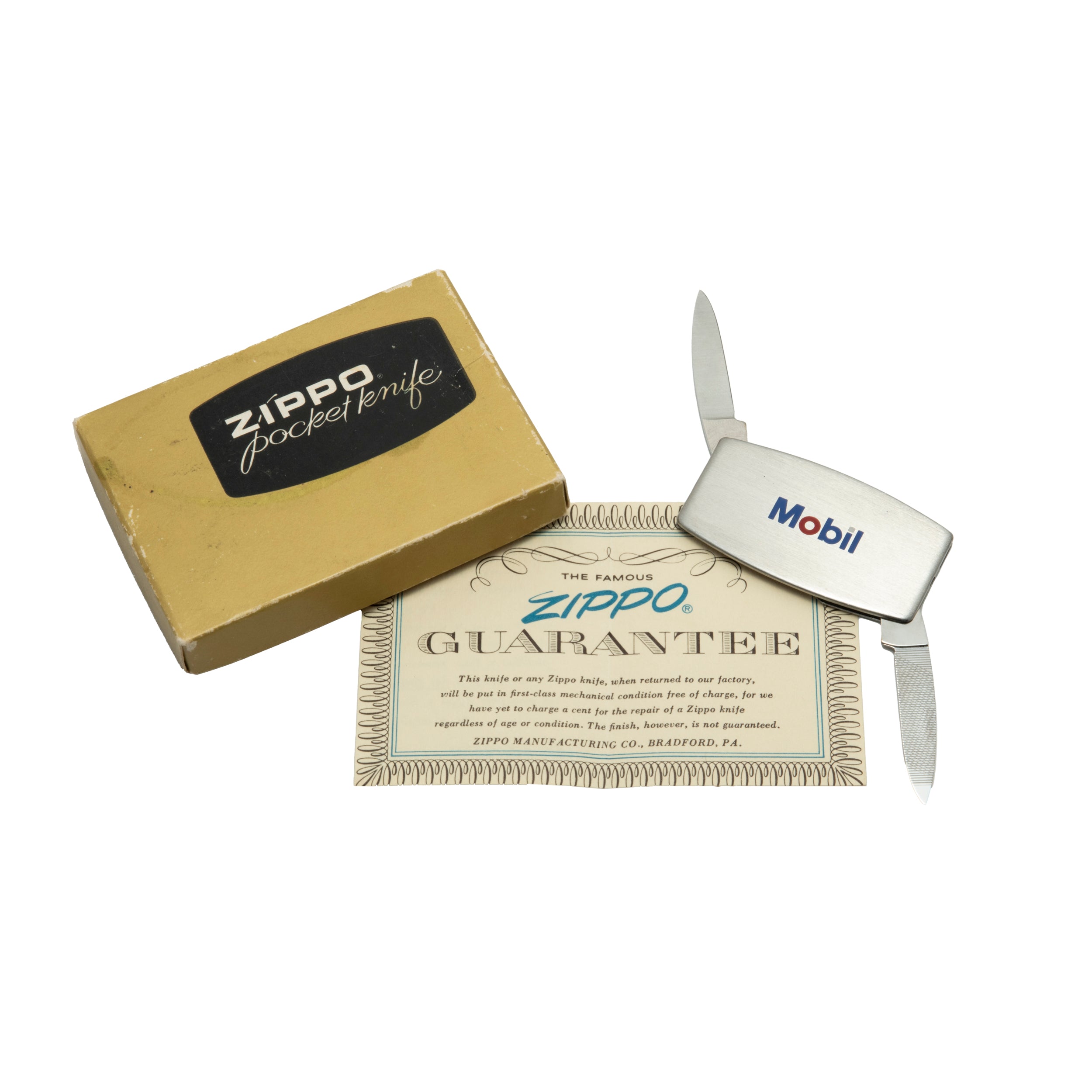 Mobil Gas Pocket Knife by Zippo – Analog:Shift