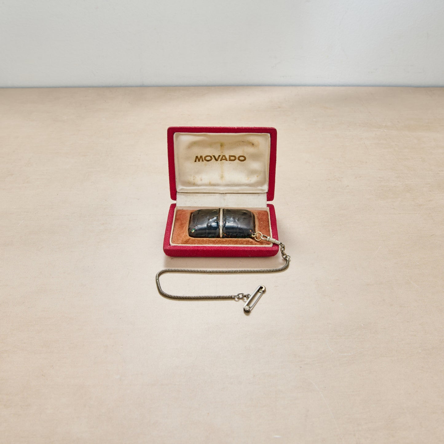 Movado Ermeto Moonphase Travel Clock