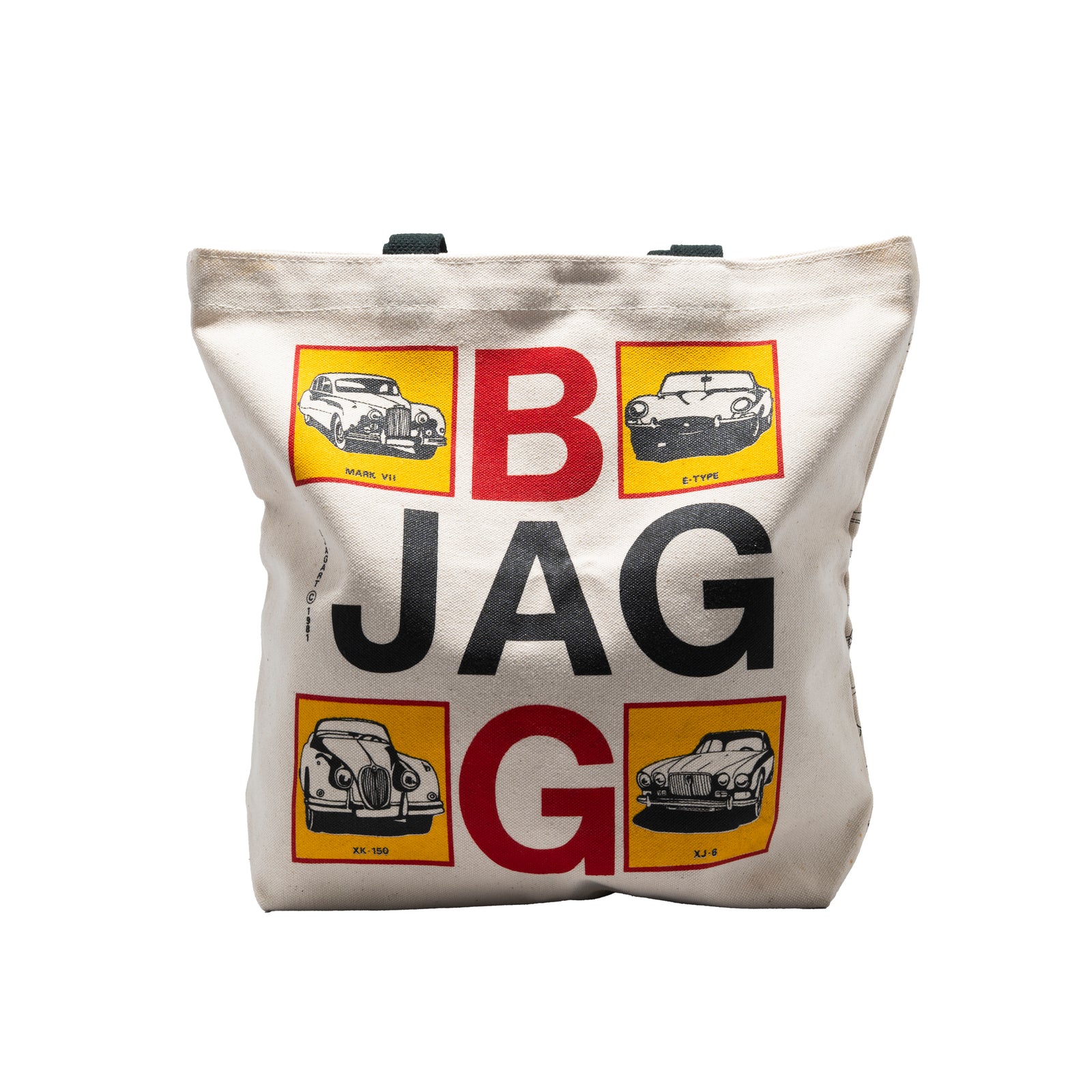 Jaguar "JAG BAG" Graphic Tote Bag - Canvas