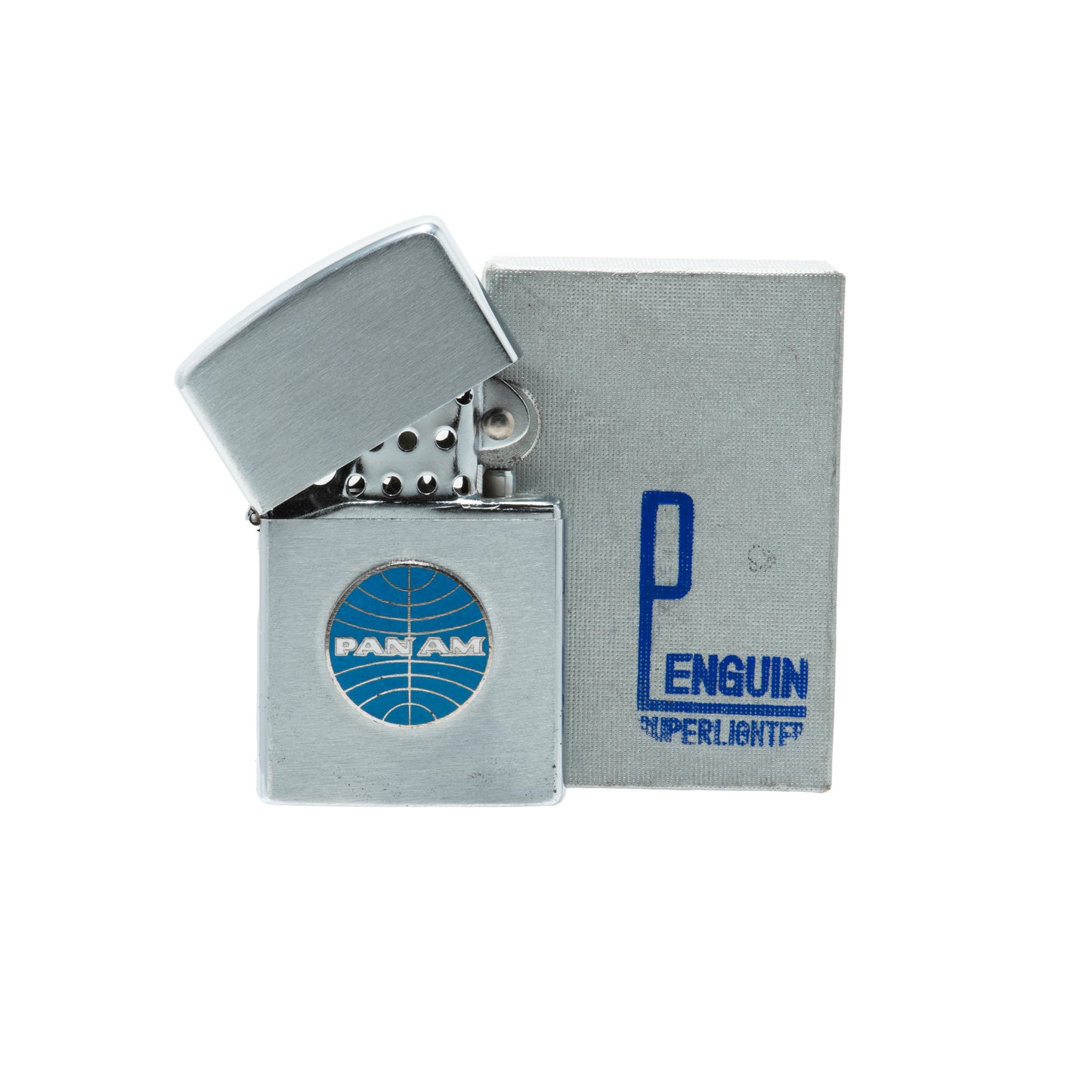 Windproof Lighter for Pan-Am by Penguin - NOS