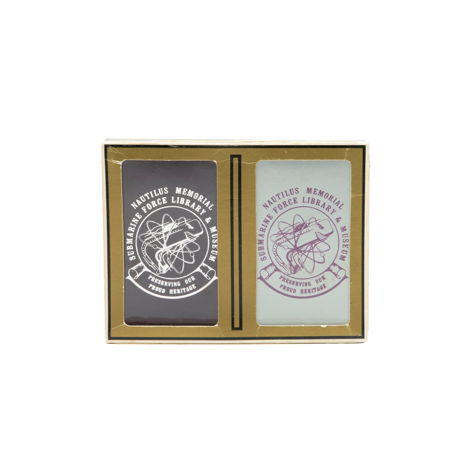USS Nautilus Memorial Playing Card Set - NOS