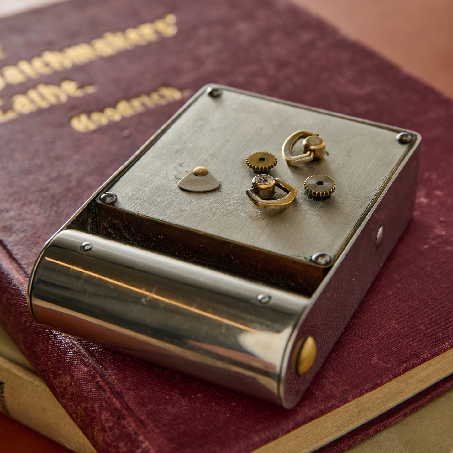 Jaeger-LeCoultre Travel Alarm Clock Brass