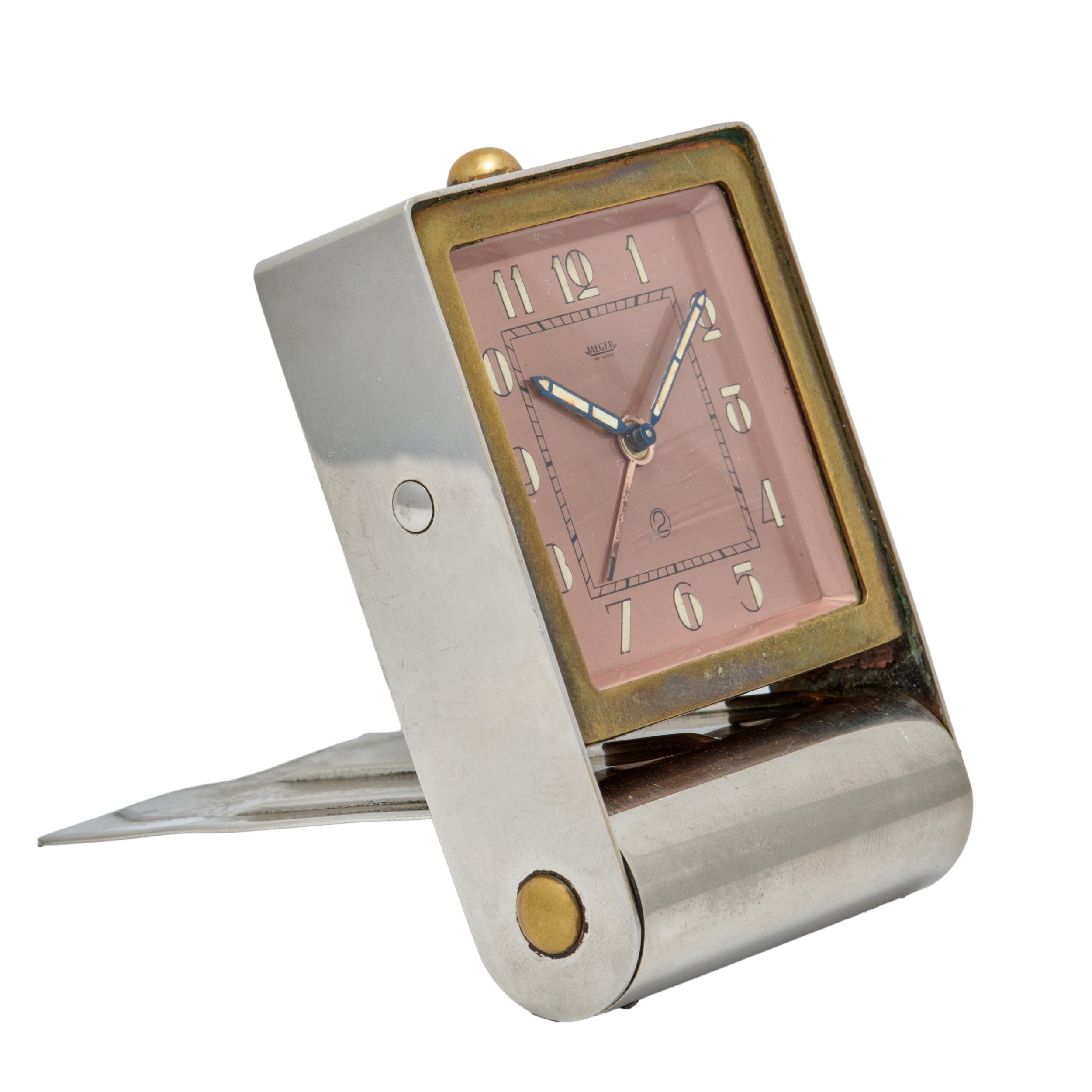 Jaeger-LeCoultre Travel Alarm Clock Brass – Analog:Shift