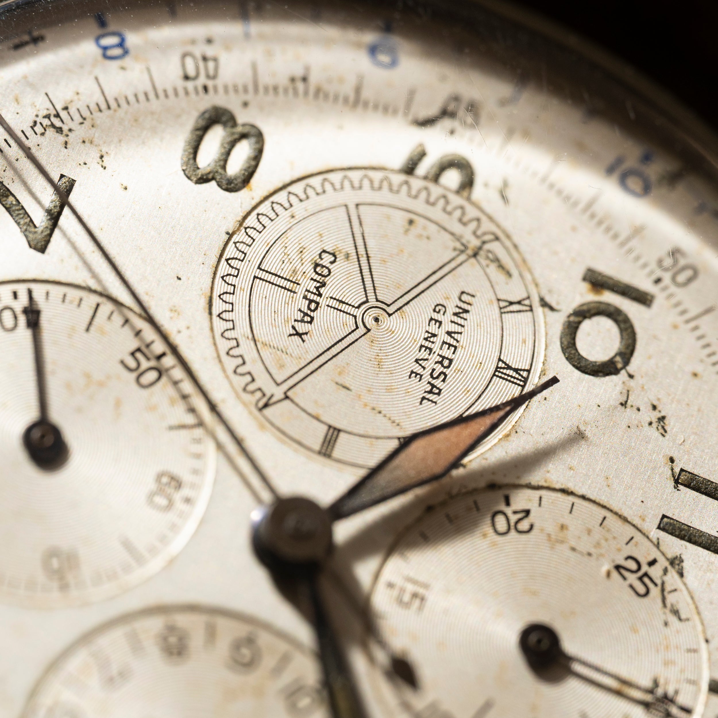 Universal Geneve 腕時計用文字盤 Universal Genève Compax Pocket Watch – Analog:Shift