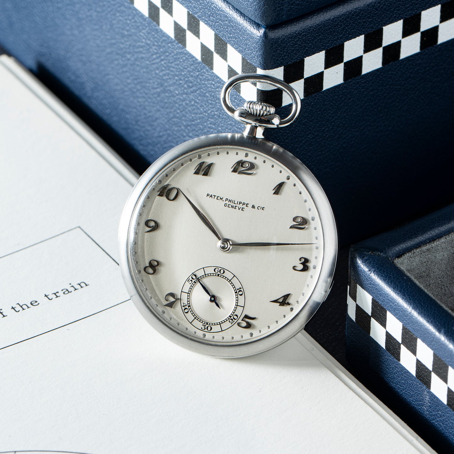 Patek Philippe Stainless Steel "Breguet" Pocket Watch