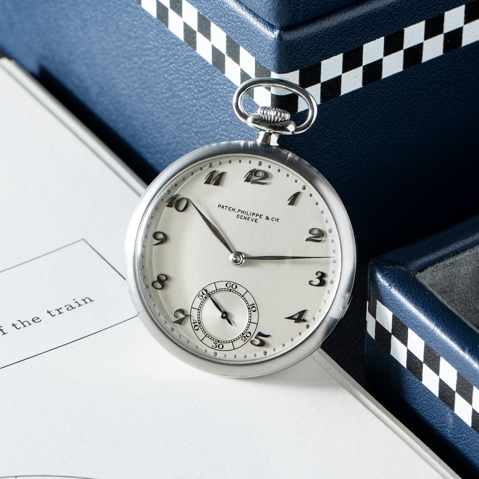 Patek Philippe Stainless Steel "Breguet" Pocket Watch