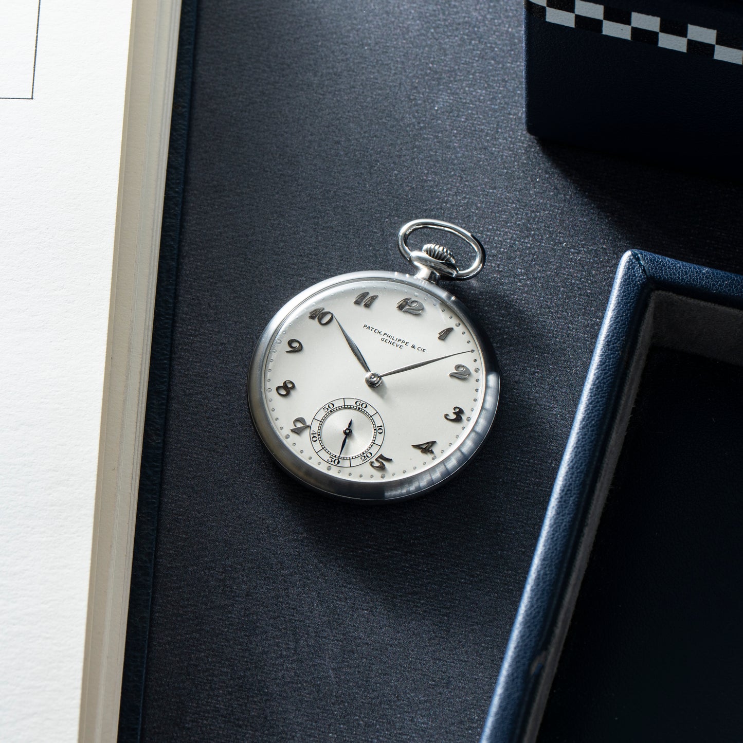 Patek Philippe Stainless Steel "Breguet" Pocket Watch