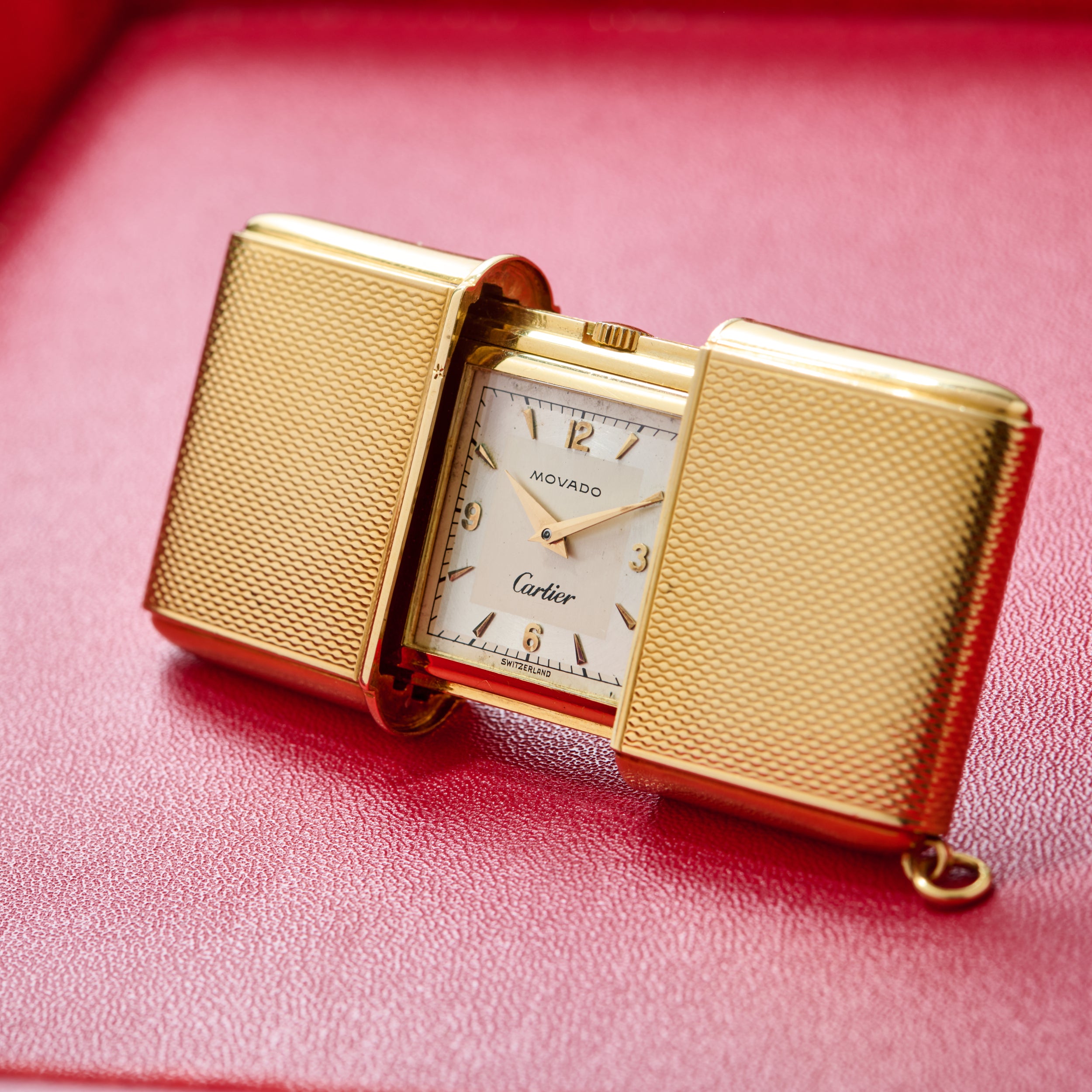 ミ*ー様 MOVADO Ermeto トラベルウォッチ 懐中時計 Movado Ermeto Travel Clock for Cartier – Analog:Shift