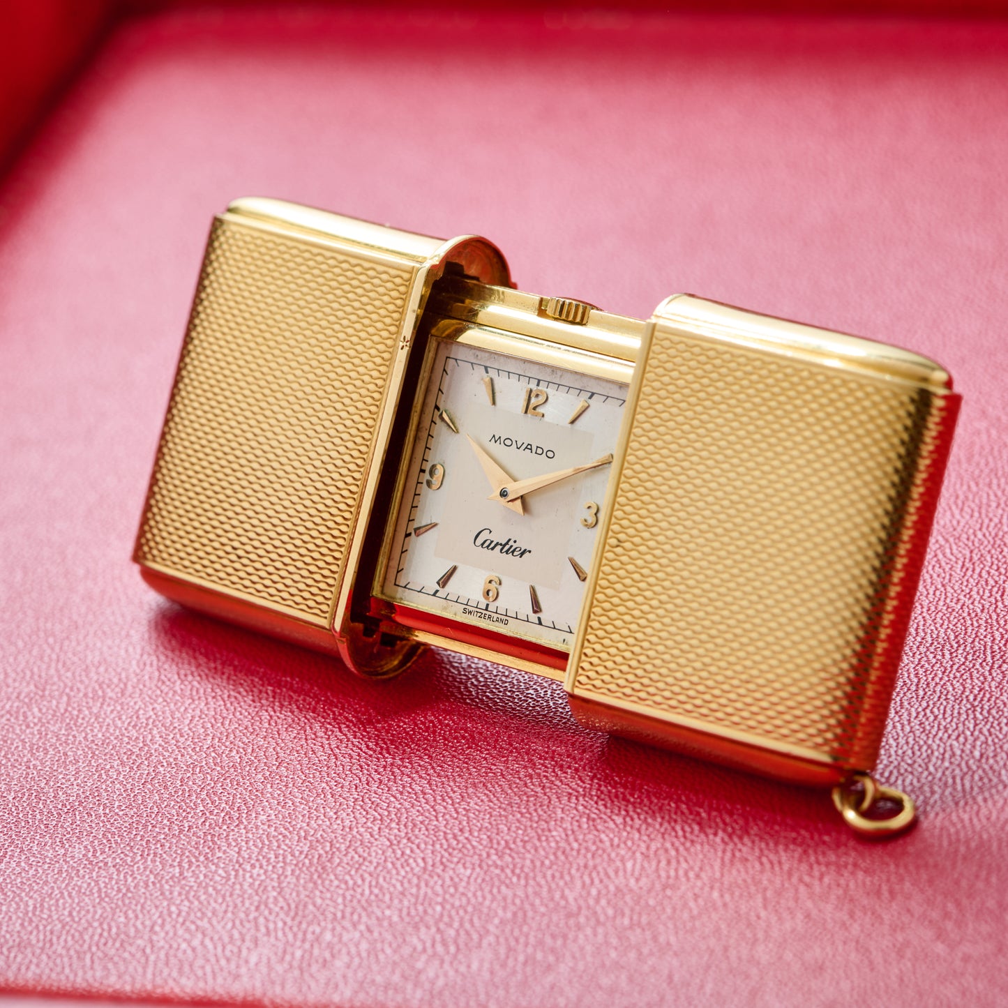 Movado Ermeto Travel Clock for Cartier