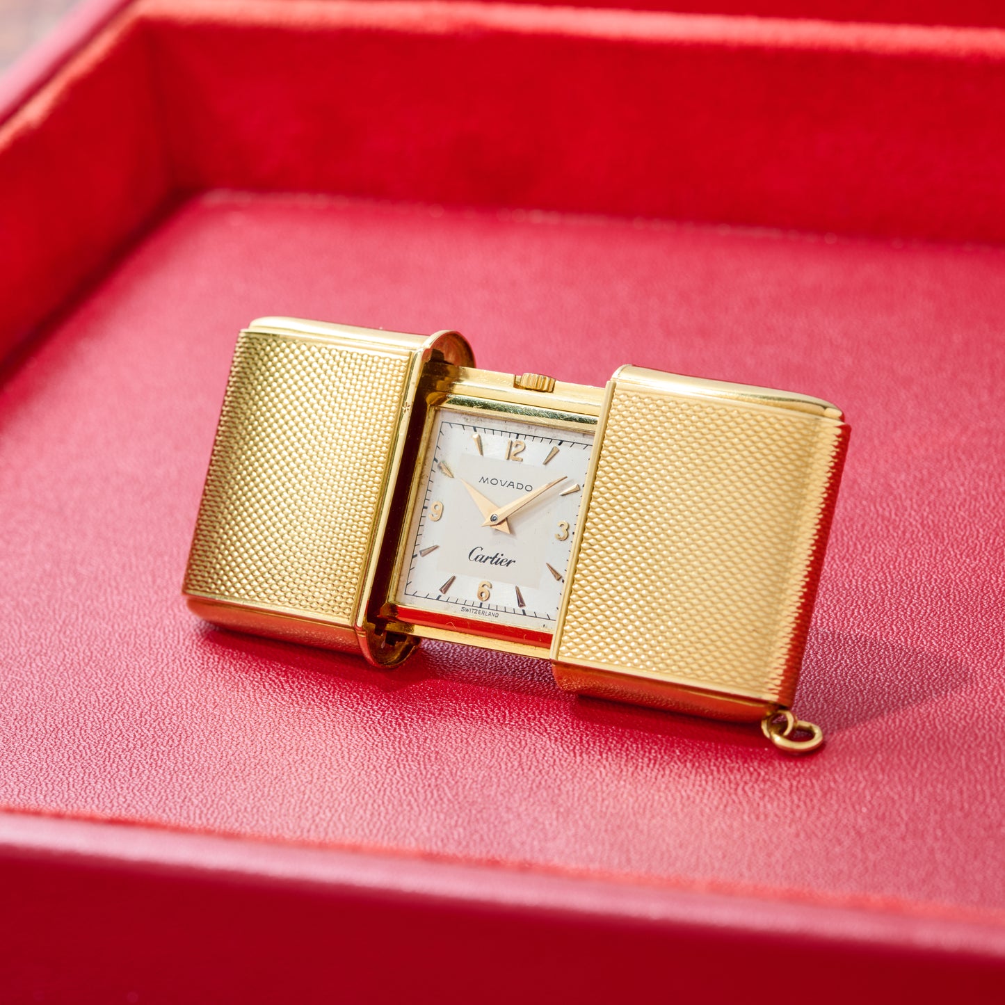 Movado Ermeto Travel Clock for Cartier