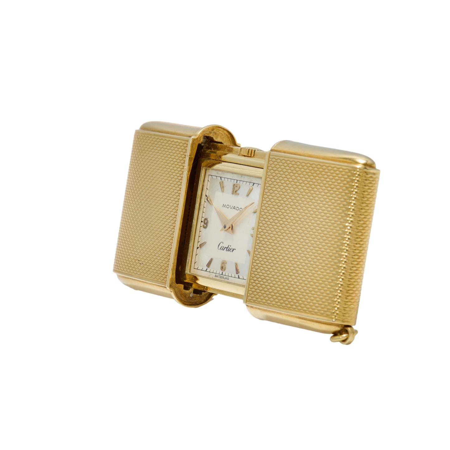 Movado Ermeto Travel Clock for Cartier