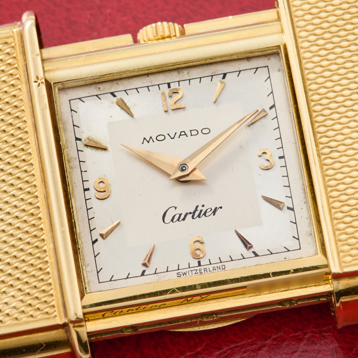 Movado Ermeto Travel Clock for Cartier