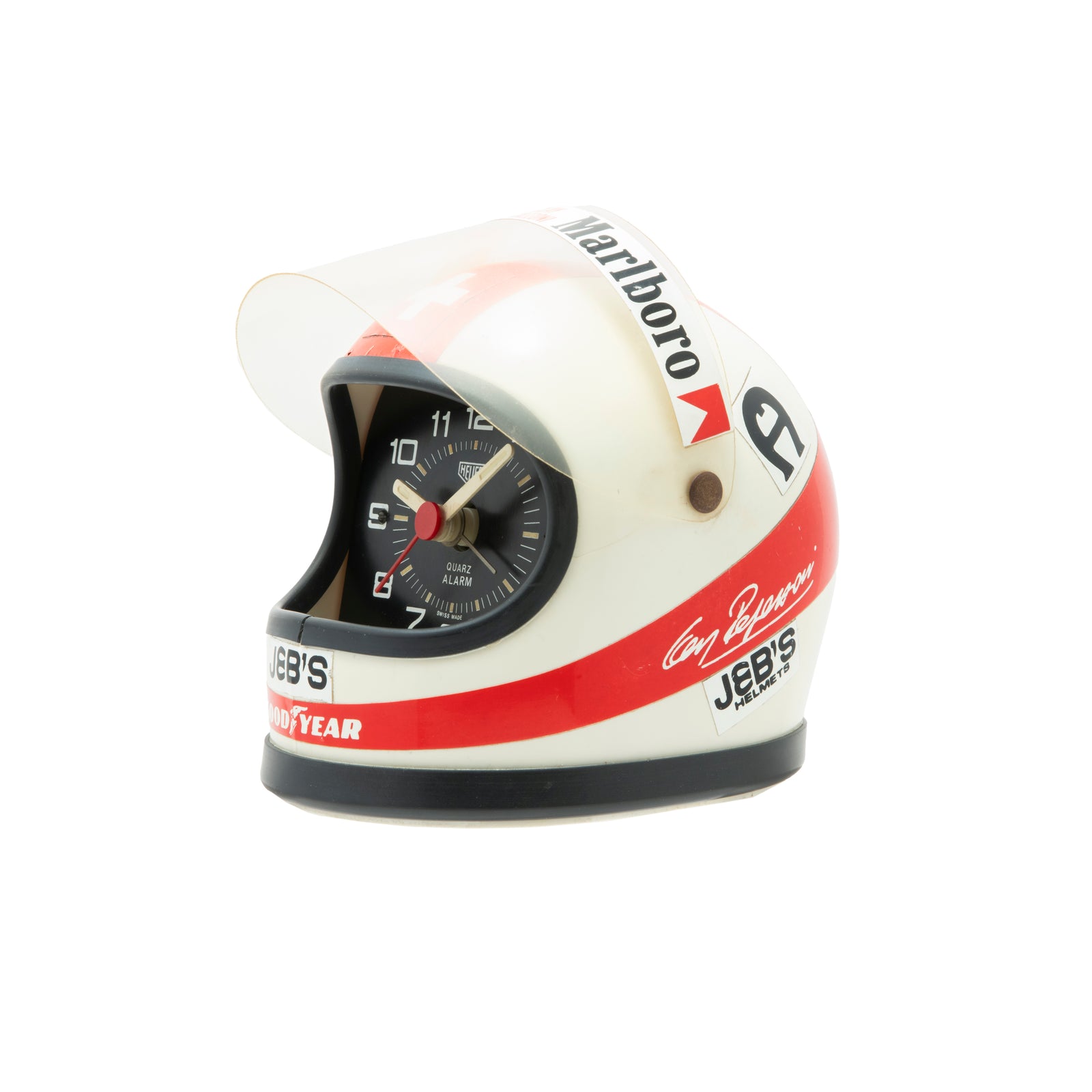 Heuer Helmet Desk Clock