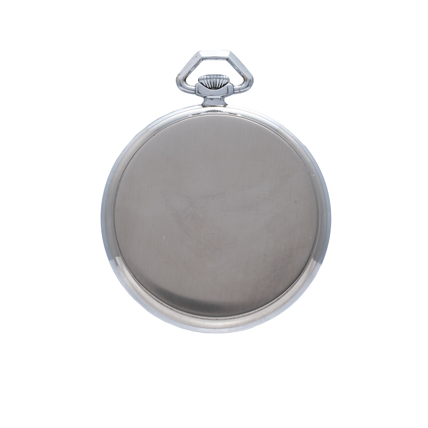 Leonidas Steel Pocket Watch NOS