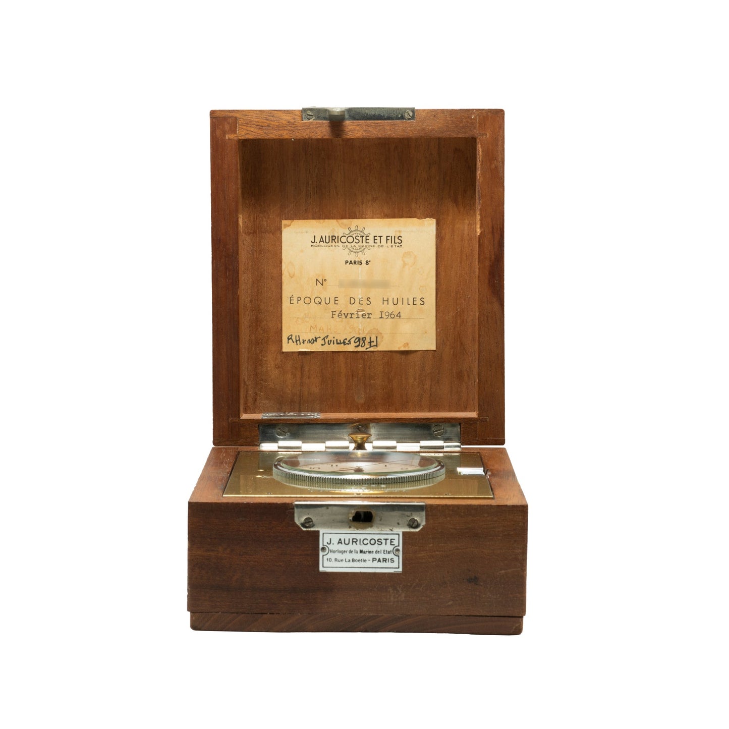 J. Auricoste Reference Chronometer