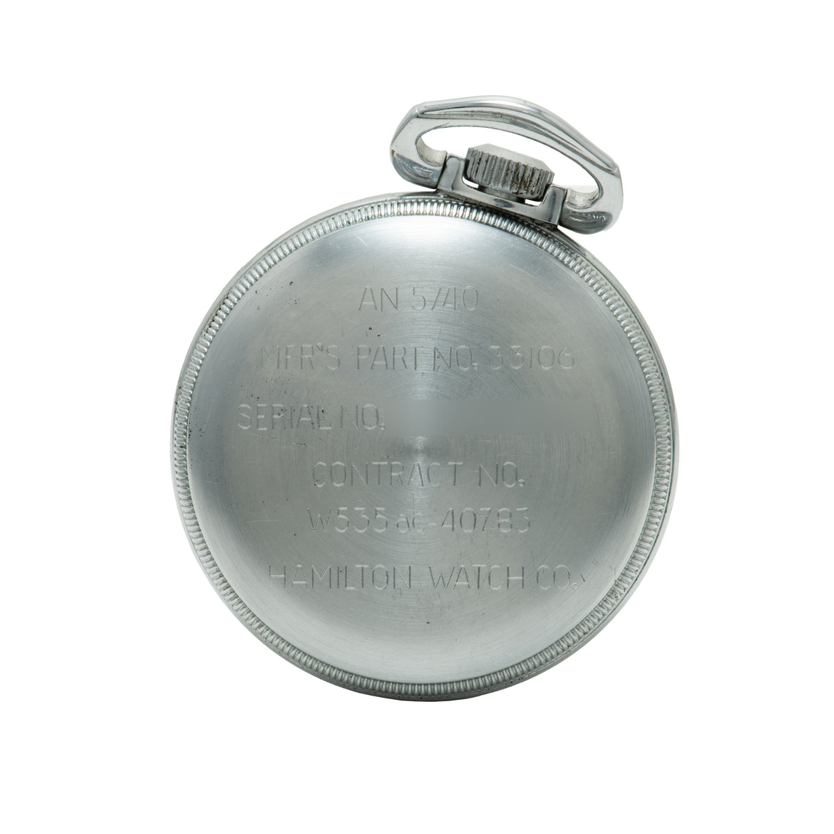 Hamilton G.C.T. Pocket Watch