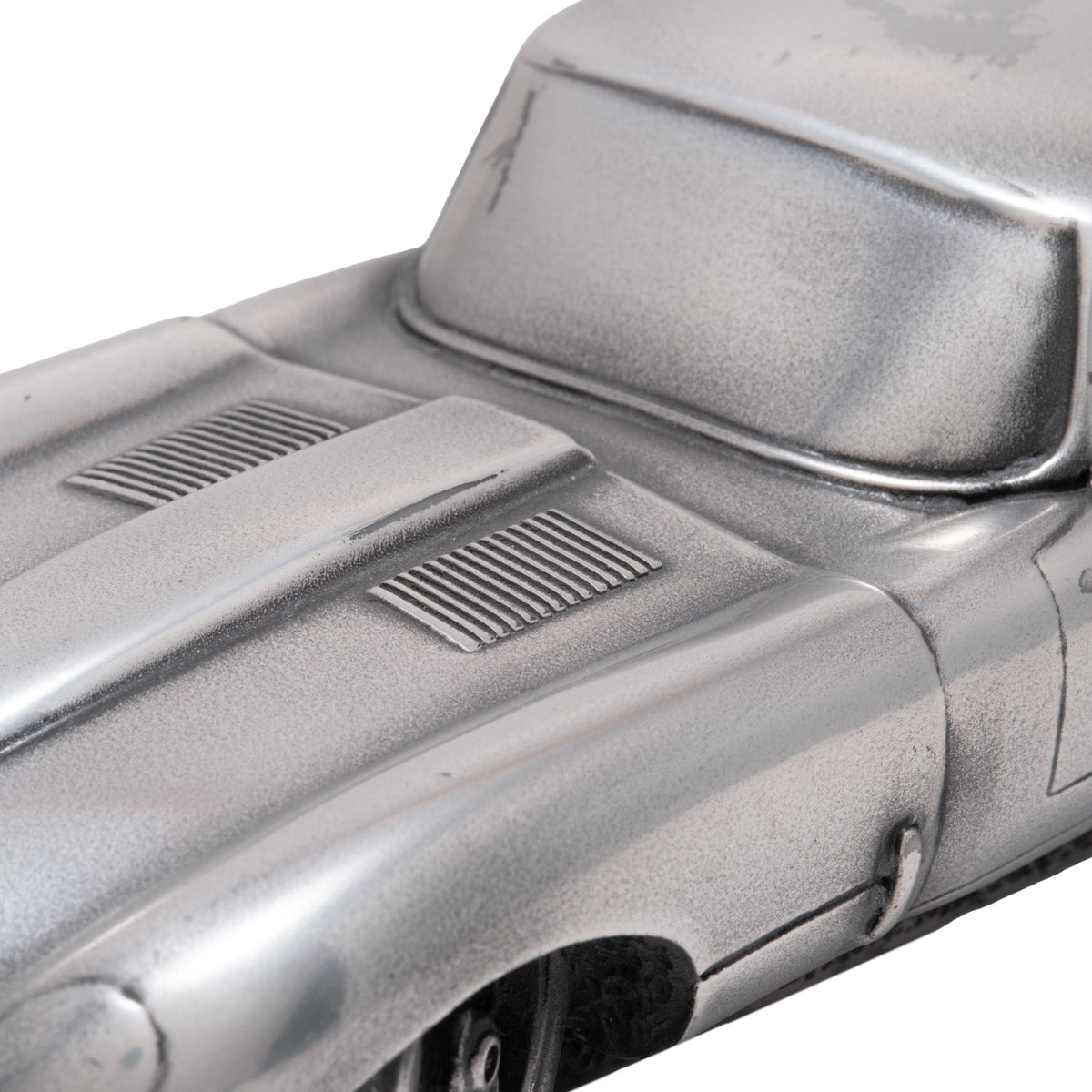 Jaguar E-Type Coupe Pewter Sculpture