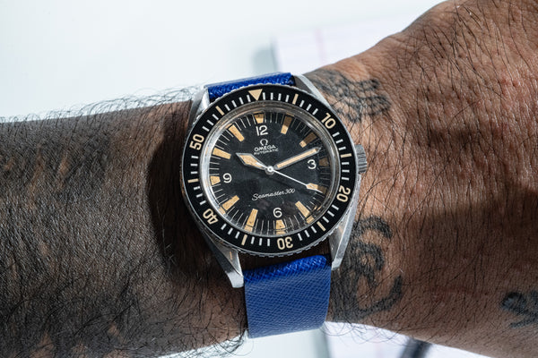 Caribbean Blue II Saffiano Strap – Analog:Shift