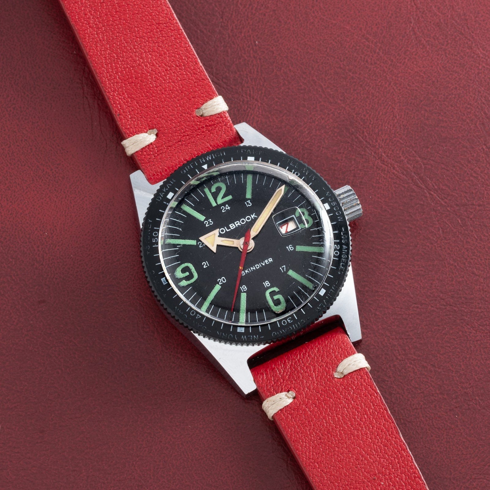 Wolbrook 'Neil Armstrong' Skindiver Worldtime
