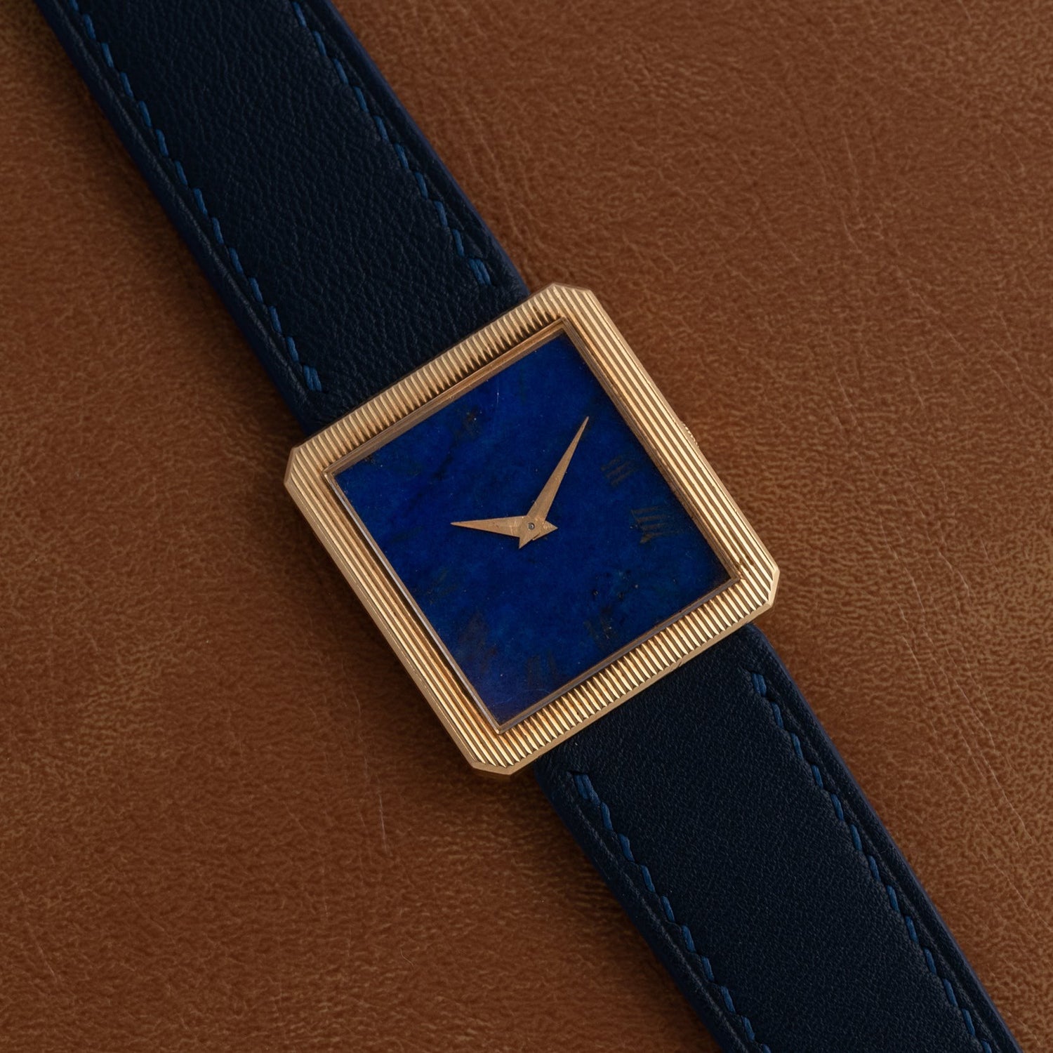 Piaget Protocole 'Lapis Lazuli' Dress Watch Analog:Shift Piaget Protocole 'Lapis Lazuli' Dress Watch Analog:Shift