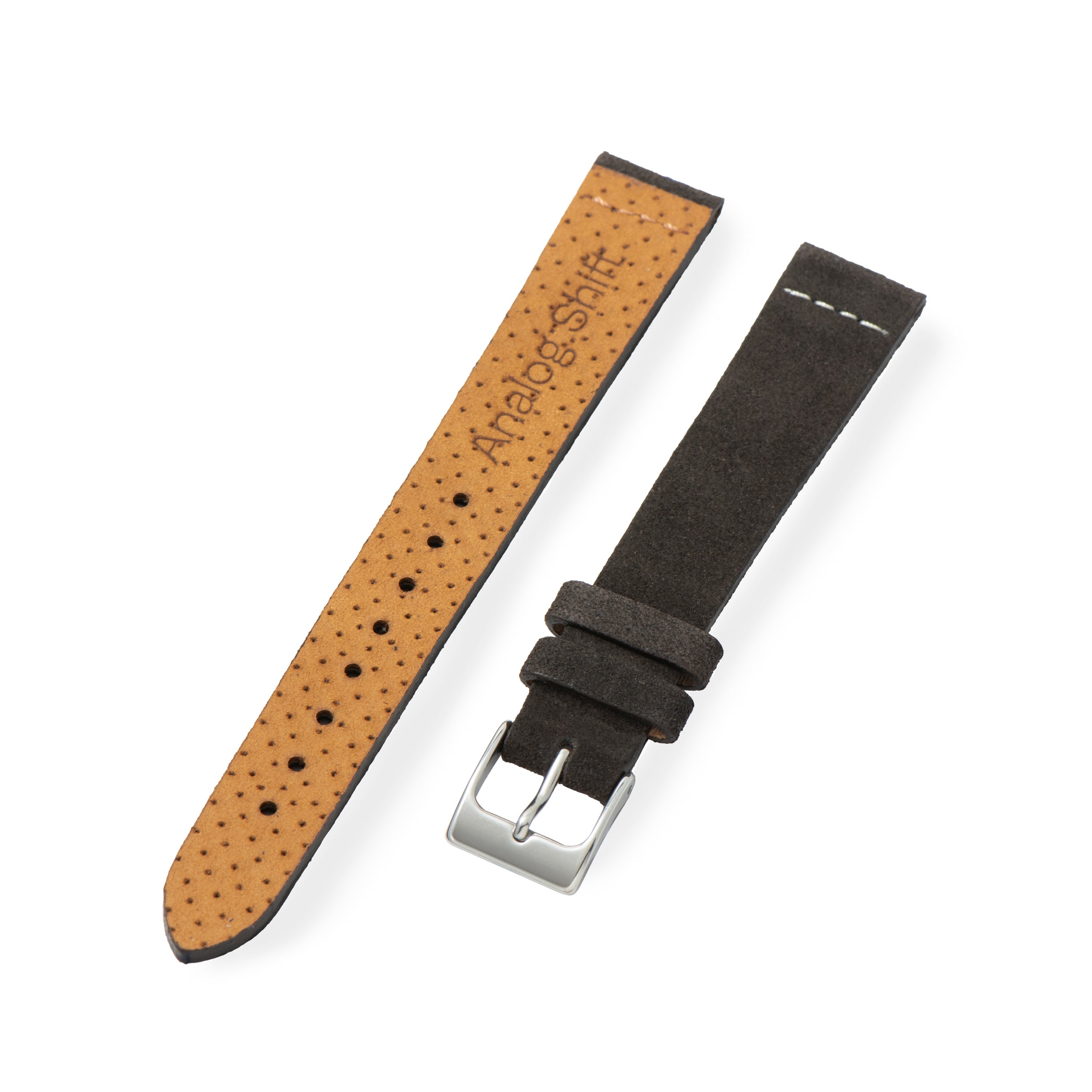 Islay Brown Suede Strap – Analog:Shift