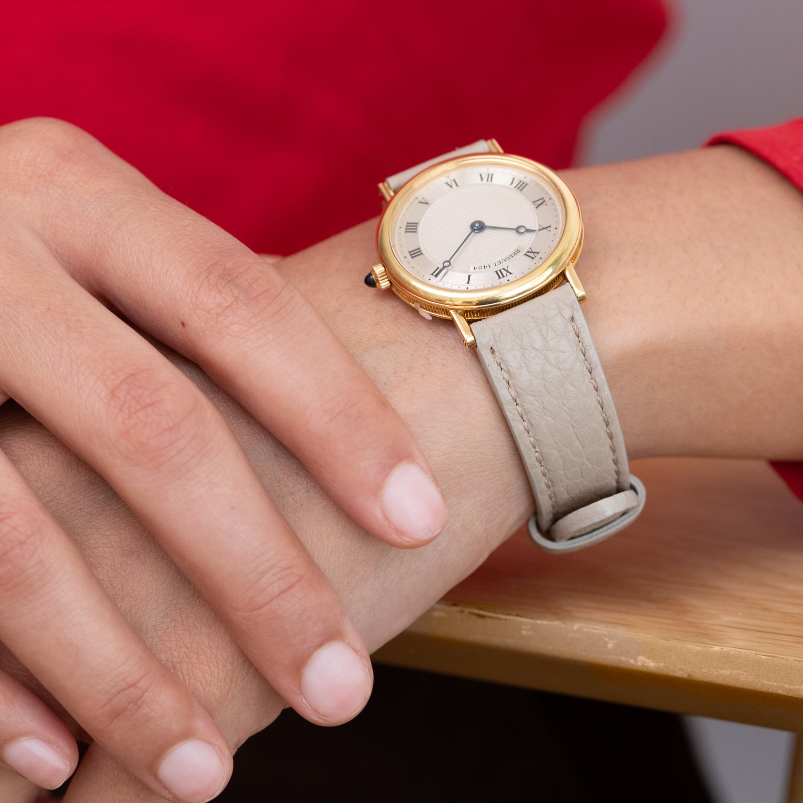 Lawrence Beige Cervo Strap