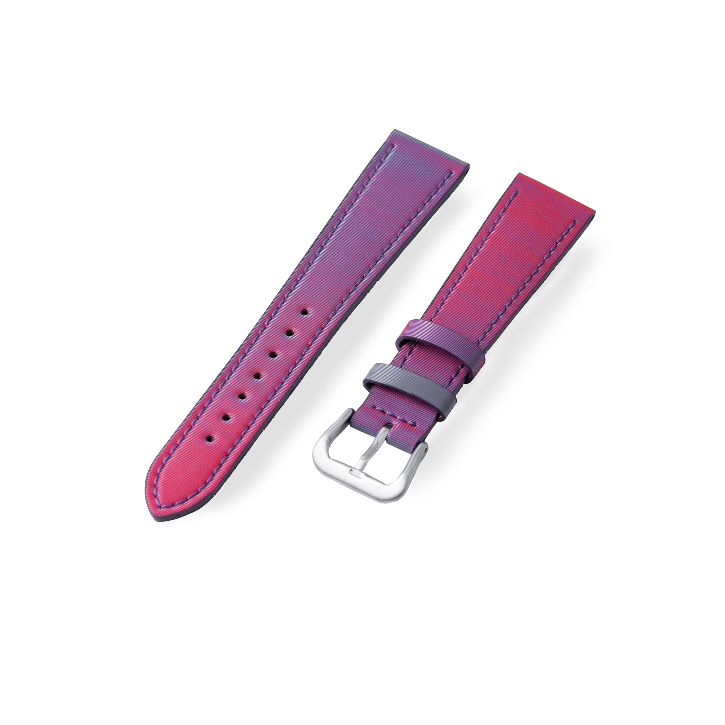 Rubystone Red Matrix Strap – Analog:Shift