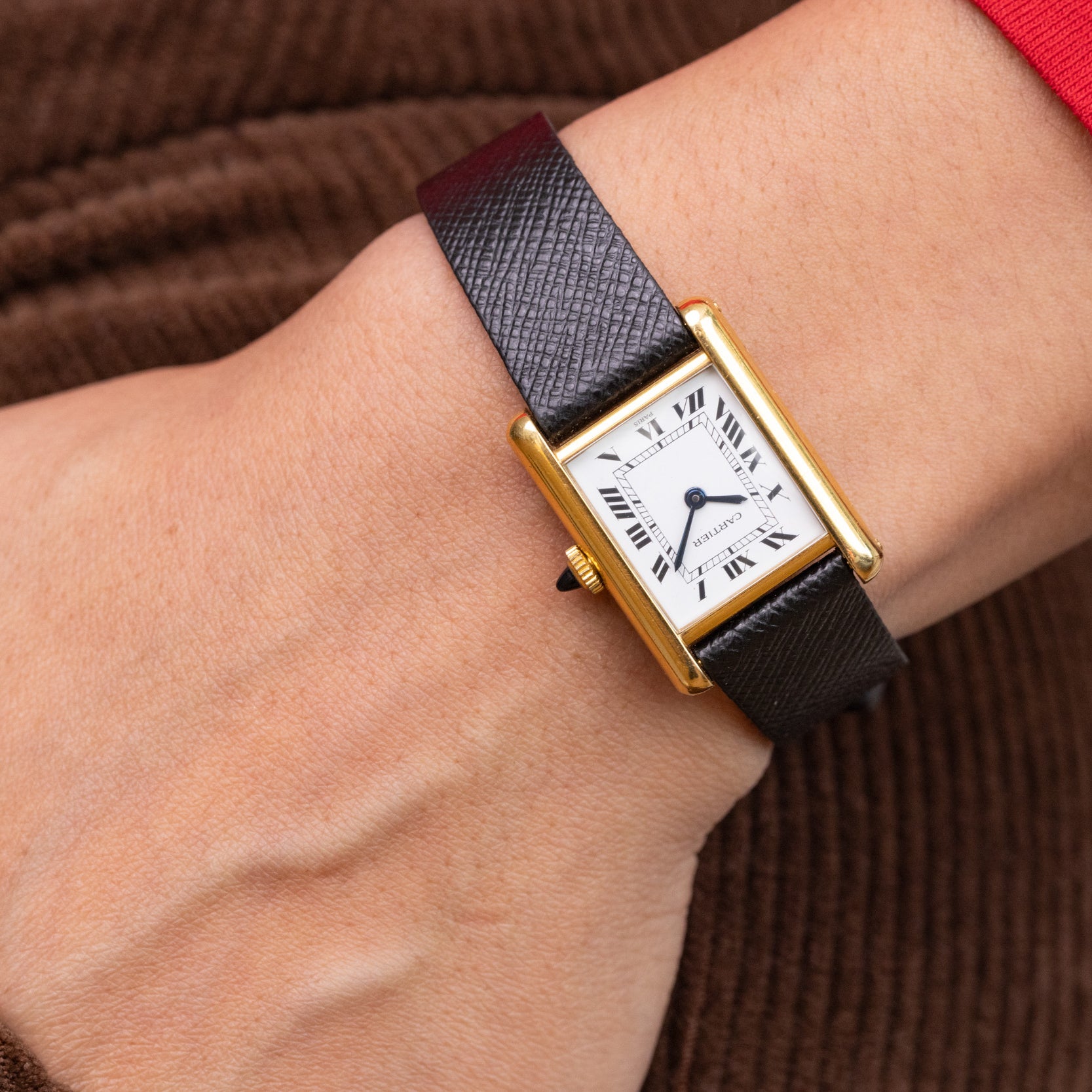 Marianas Black Saffiano Strap – Analog:Shift