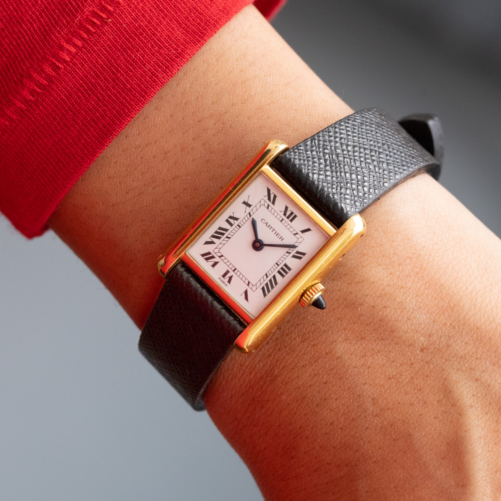 Marianas Black Saffiano Strap – Analog:Shift