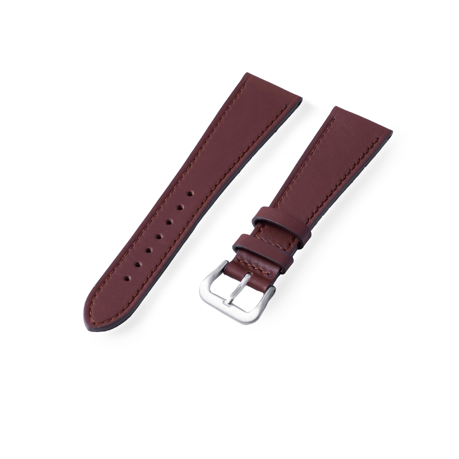 Maranello Brown Gloss Calf Strap