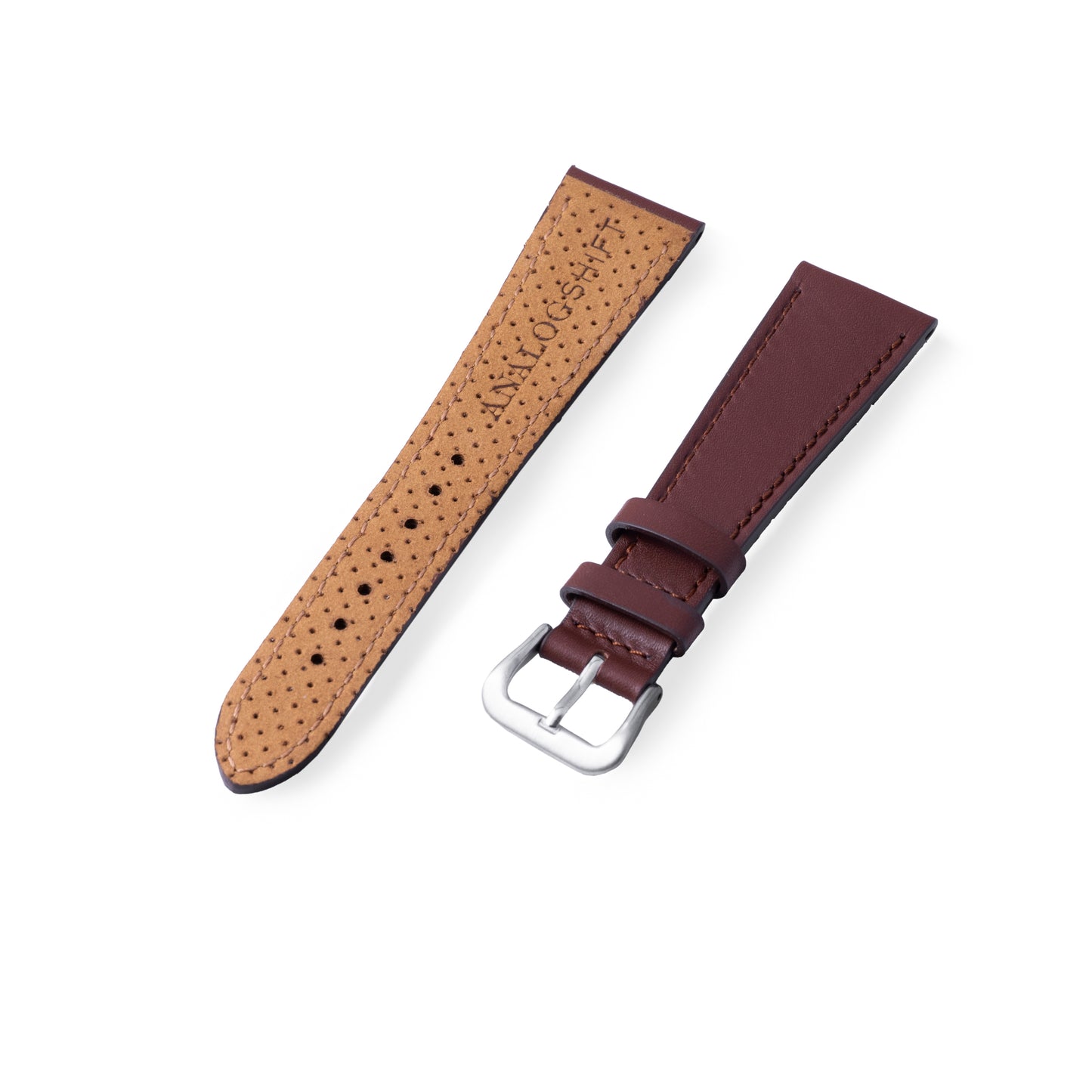 Maranello Brown Gloss Calf Strap
