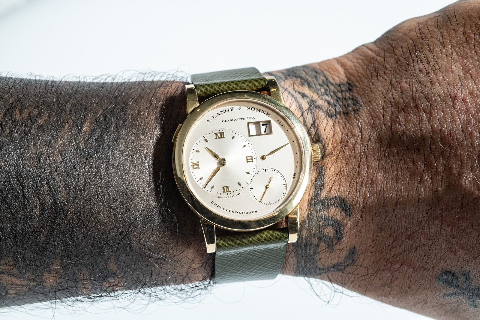 Sargasso Green II Saffiano Strap