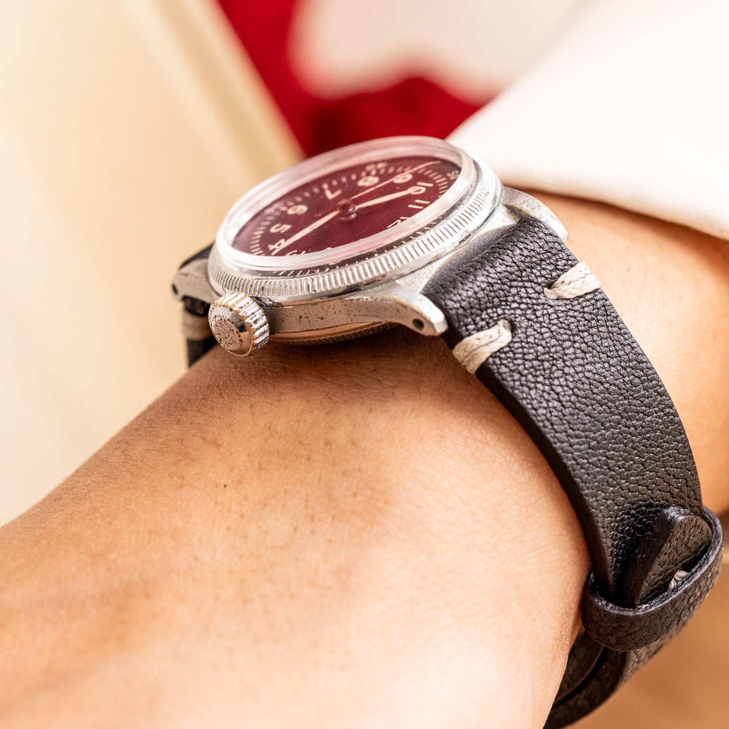 Shadow Black Montone Strap