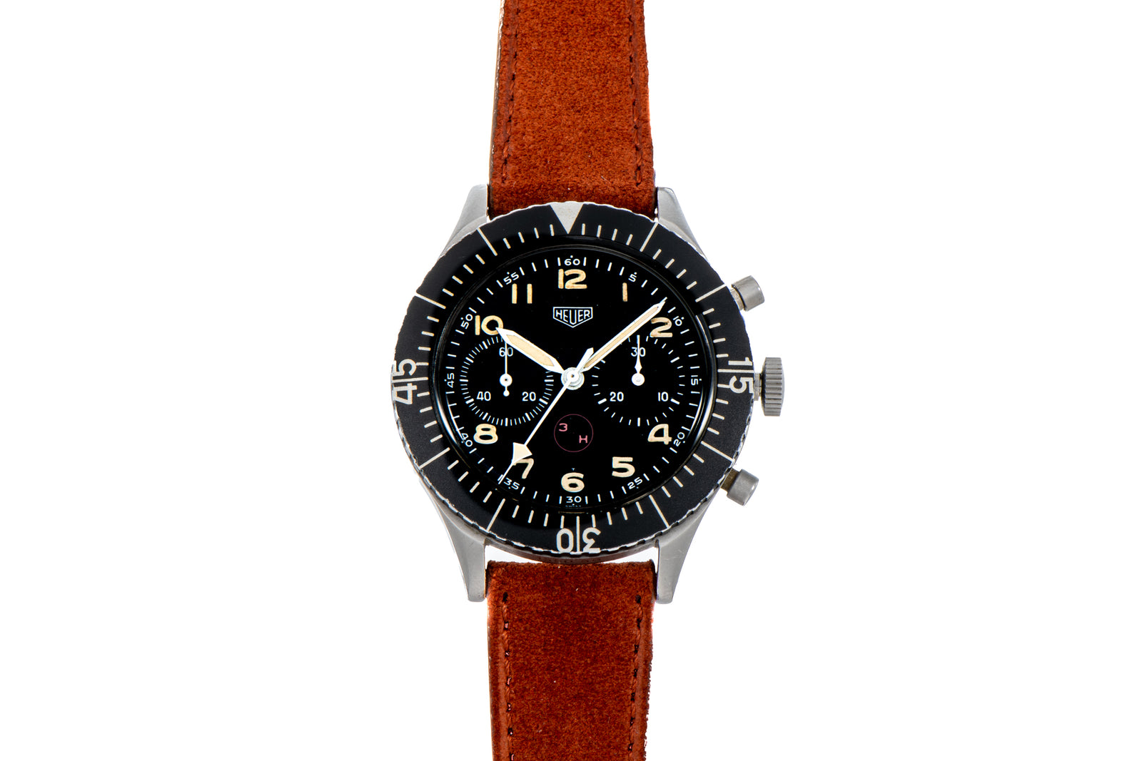 Heuer Bundeswehr 3H Flyback Chronograph