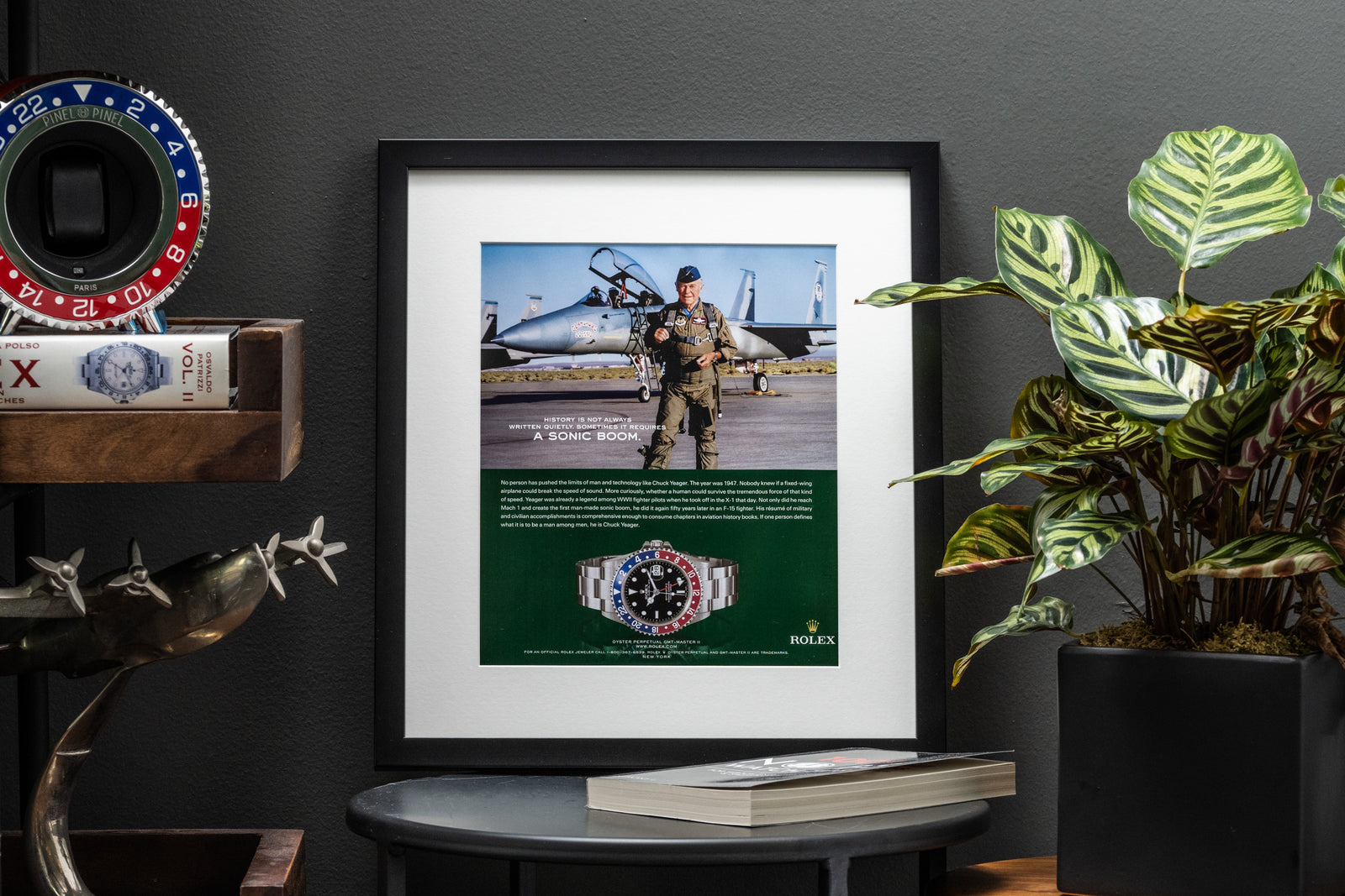 Rolex GMT-Master with Chuck Yeager