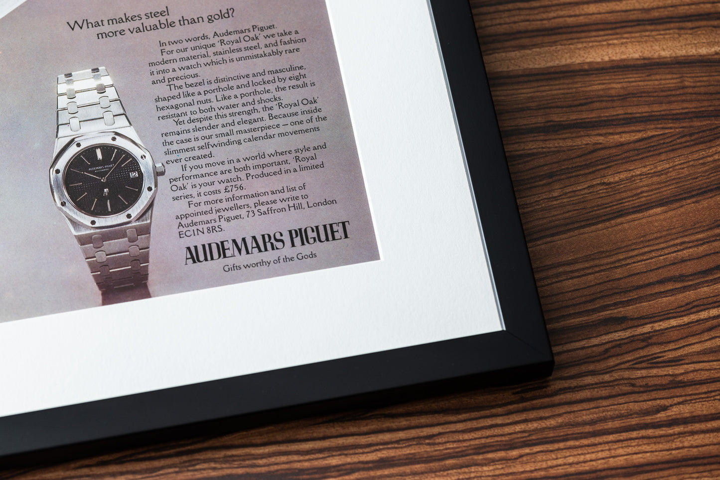 Audemars Piguet Royal Oak 'Steel More Valuable Than Gold'