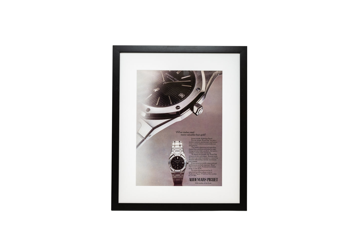 Audemars Piguet Royal Oak 'Steel More Valuable Than Gold'