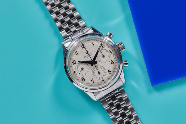 その他 A.B.L  GENEVE   OldRepty Universal Genève Tri-Compax Eric Clapton on Bracelet — Wind Vintage