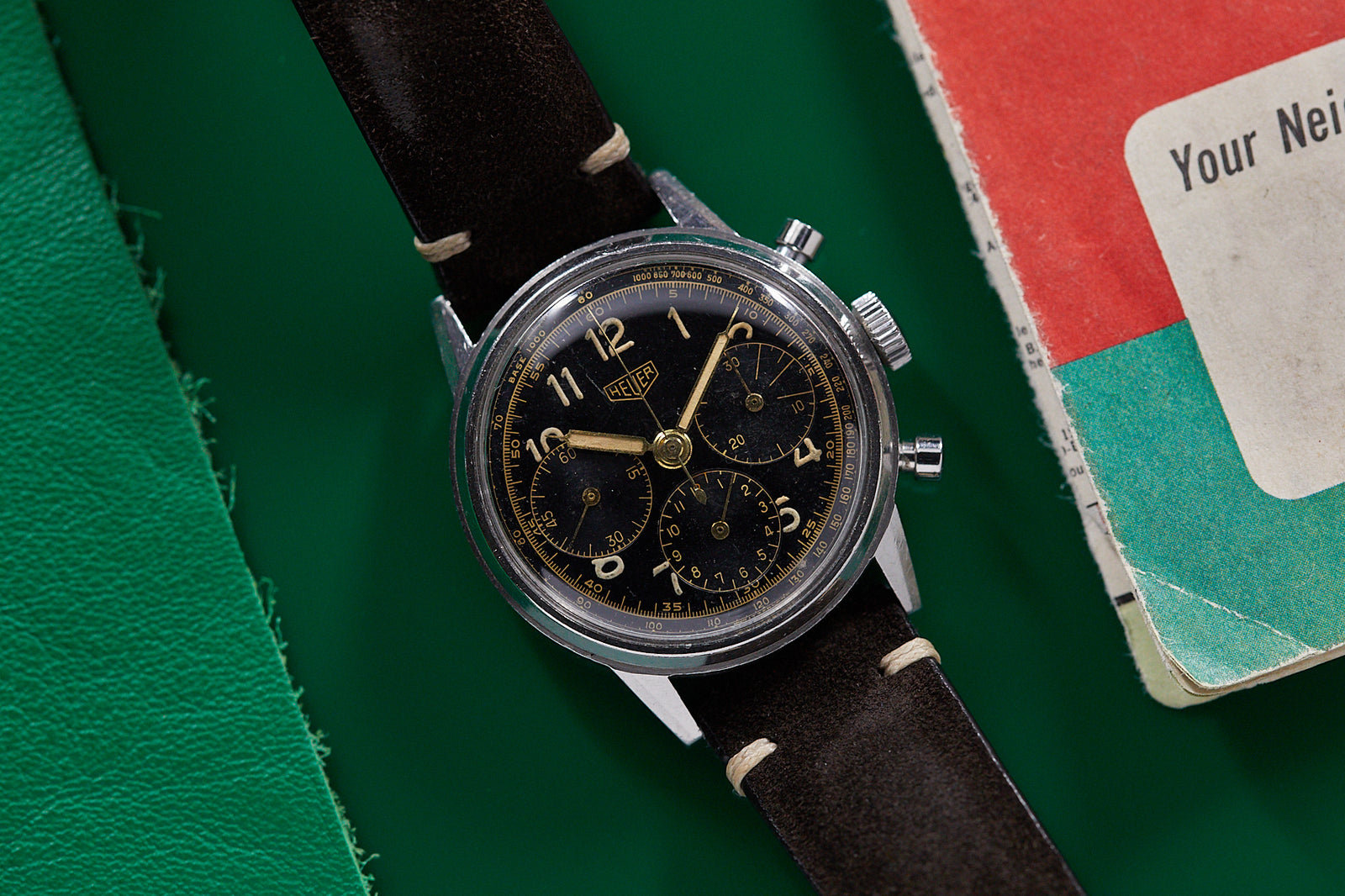 Heuer Oversized Chronograph